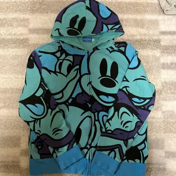 도쿄 디즈니 리조트 미키 구피 후드티 L