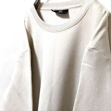 에이치앤엠 무지 맨투맨 트레이닝복 베이지 구제 의류