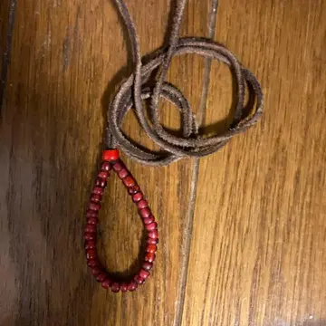 화이트하츠 앤티크 비즈 최고급 금빨간색