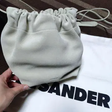 [ 미사용 새상품 ] 질 샌더 / 드로우 스트링 백