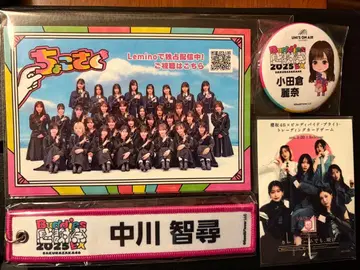 사쿠라자카46 Buddies 감사제 가챠 회장 배포품 세트