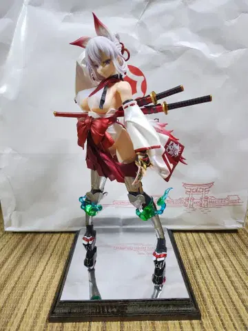 레진 키트 아가노 (그리즐리 팬더) 도색 완료품