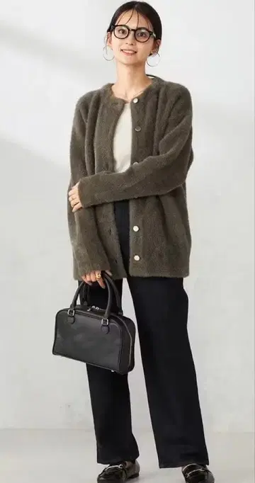 a.v.v 스트레치 데님 와이드 팬츠