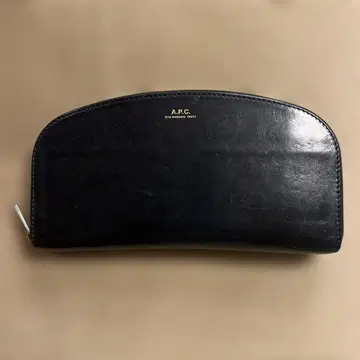 A.P.C. 블랙 장지갑