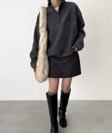 El mar 플리스 지퍼 풀오버 2종