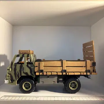 [슐라이히] 카모플라쥬 트럭 중형 / 사파리 트럭 / 동물 운송차