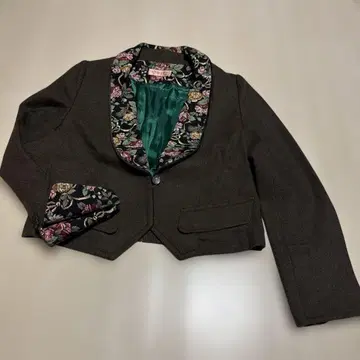 TRUMP 고블랑 직조 옷깃 테일러드 자켓