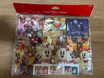 디즈니 스노우스노우 복조리 미키 미니 눈사람 크리스마스