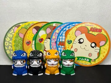 나란히 서는 햄스터 고지햄 군 가챠가챠 & 쳇바퀴 햄스터 둥지 둥근 씰