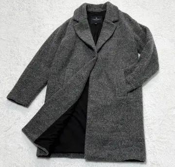 아메리칸 이글 체스터 코트 울 혼방 그레이