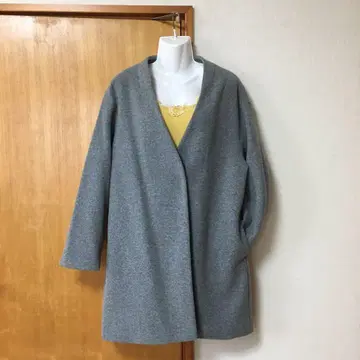 미사용 새상품 르농큐르 노카라 코트