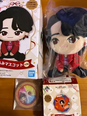 BANDAI 미세스 1번 복권 A상과 E상