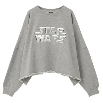 스타 워즈 메탈 프린트 맨투맨