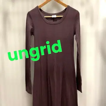 [ ungrid ] Robert P. Miller 롱 원피스 블랙