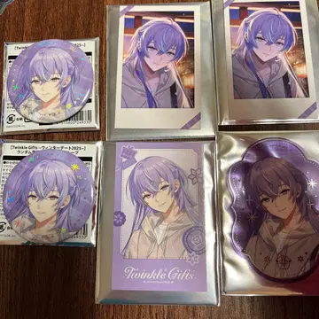 니지산지 호시미치 쇼 윈터 데이트 폴라로이드 캔뱃지 특전