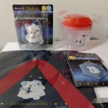 산리오, HAPPY 복권, A, C상 세트 (하나마루 유령)