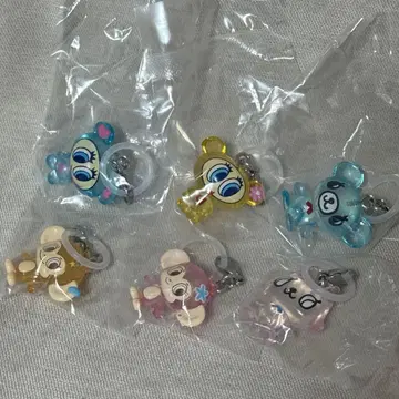 나루미야 캐릭터 메지루시 액세서리 6개 세트