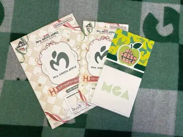 그린애플 제일복권 메모 용지 & 레터 세트 2점 세트