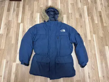 THE NORTH FACE 맥마드 후드티 다운 자켓 L 네이비
