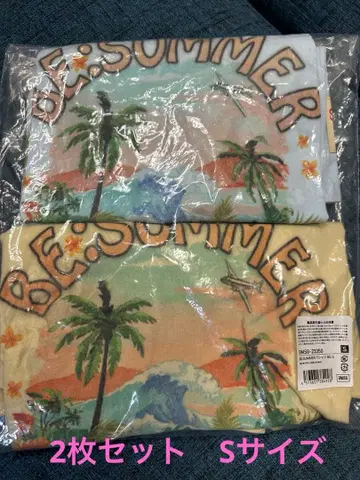 BE:SUMMER 티셔츠 2색 세트 S 사이즈