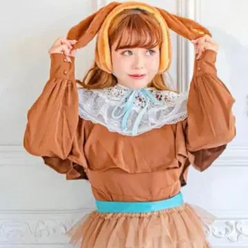 새상품 시마무라 kaho 귀도리 이어머플러 레이디