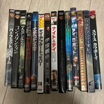 서양 SF 액션 영화 DVD 묶음 판매 근미래/군용/모험/인기작 다수