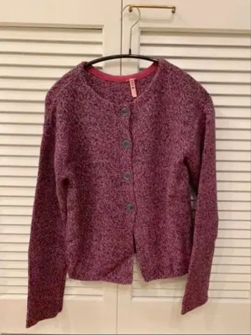 투모로우랜드 BACCA 믹스 니트 가디건