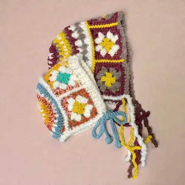 **특별 가격** 세미 오더 그래니 보닛 (가을 겨울용)