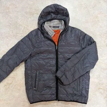 타미힐피거 다운 자켓 퀼팅 라이트 아우터 L 사이즈