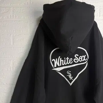 [ 레어 디자인 ] PUBLUX 오버 사이즈 WHITE SOX 후드티
