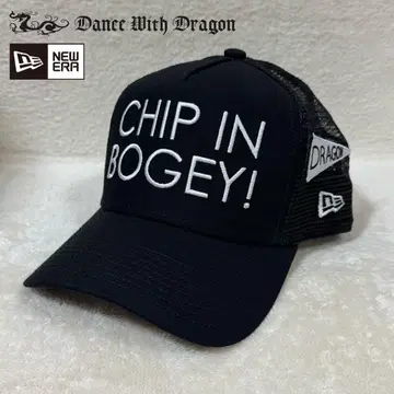 [ 레어템 ] 뉴에라 댄스 위드 드래곤 콜라보 캡 메쉬 블랙