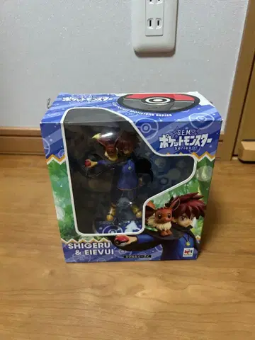 포켓몬스터 시게루 & 이브이 피규어