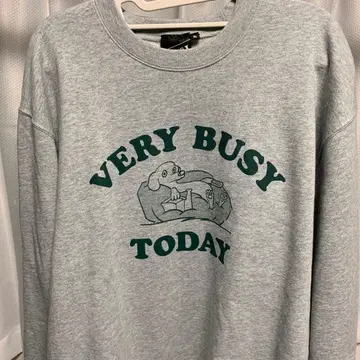 BEAMS 맨투맨 그레이 XL