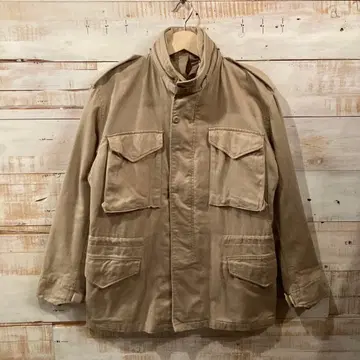 80s ALPHA M-65 자켓 베이지 USA SCOVILL