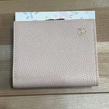 핑크 베이지 황궁 지갑 황궁 가마구치