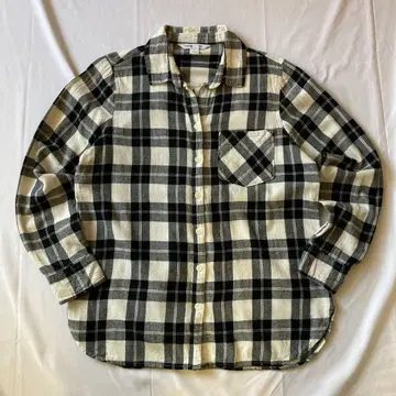 00s 올드 네이비 체크 플란넬 셔츠 그런지 Y2K 헤이세이 구제 의류