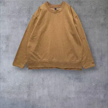 a2394 [마키즈호건] 속기모 맨투맨 트레이닝복 베이지 2