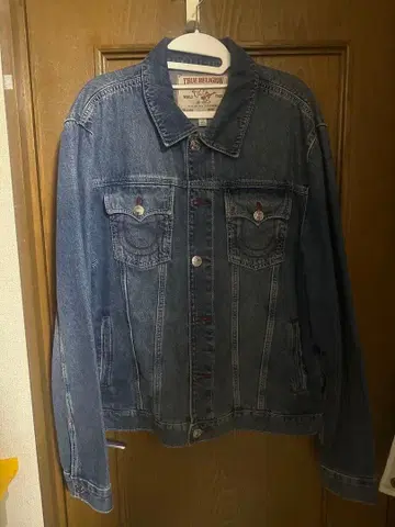 트루 릴리젼 데님 자켓 인디고