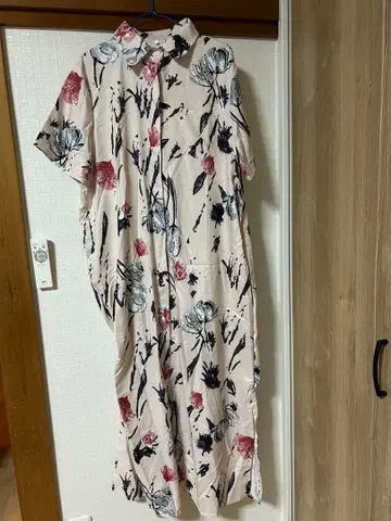 ONLISA 플라워 프린트 셔츠 원피스