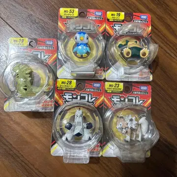 미개봉 새상품 몬코레 팽도리 카비곤 뱅기라스 두랄루돈(쥬라루돈) 루가루간