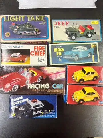 양철 완구 자동차 12cm~22cm 차이나 제조