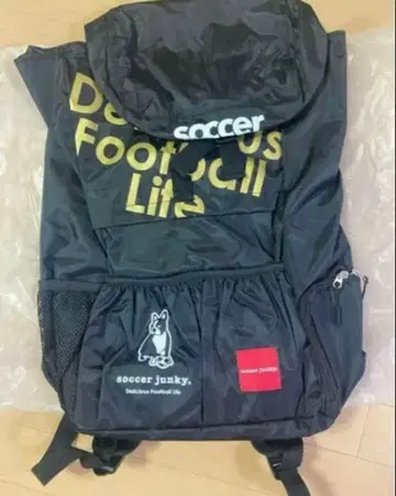 사커 정키 블랙 백팩