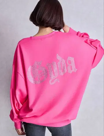 [택 포함 미사용 새상품] GG BACK bijou 풀오버