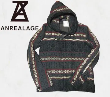 레어! ANREALAGE 니트 디자인 후드티
