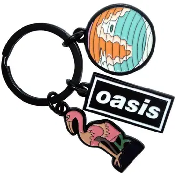 OASIS 메탈 키링 미사용 새상품