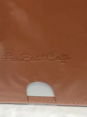 FAR EAST CAFE 패스 케이스 브라운 계열 미사용 미개봉 새상품