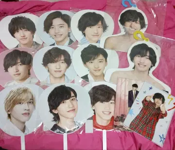 나니와단시 미치에다 슌스케 부채 세트 포토 행거 묶음 판매