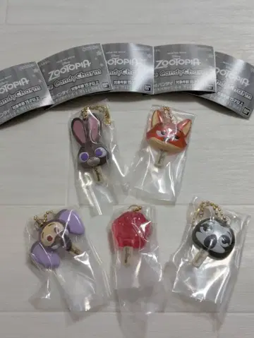 주토피아 아이스캔디 참 가챠 세미 컴플리트