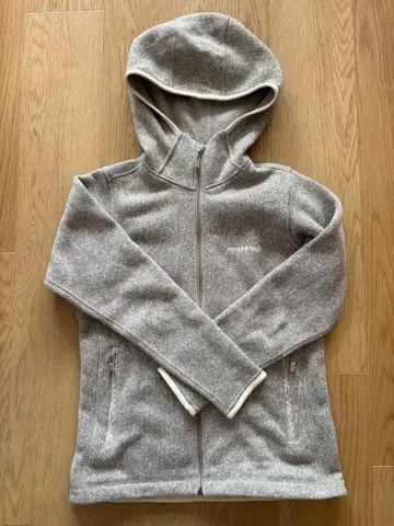 몽벨 크리마플러스 니트 후드티 S