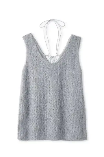 FRAY I.D 전후 2way 프린지 자카드 상의